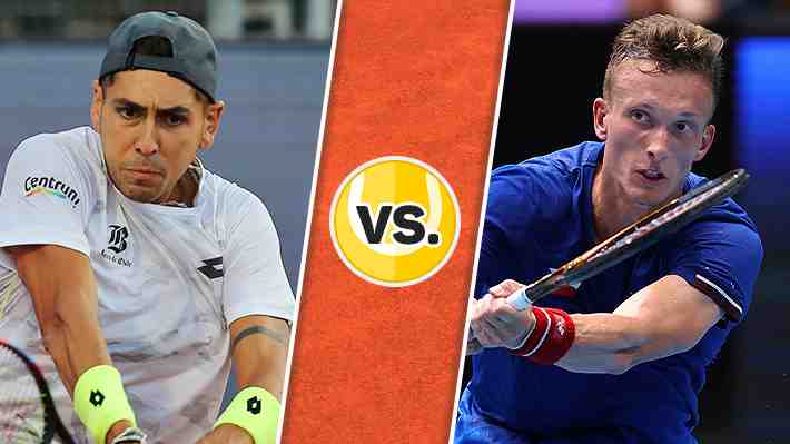 ¡En vivo! Tabilo enfrenta a Lehecka, 14 del mundo, en Montecarlo