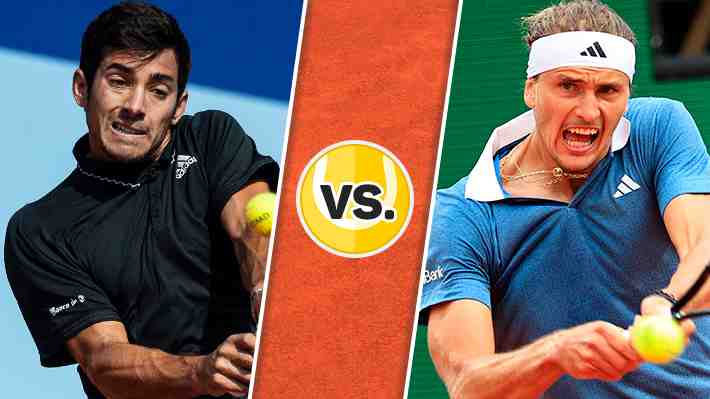 ¡En vivo! Garin desafía a Alexander Zverev, 3 del orbe, en Montecarlo