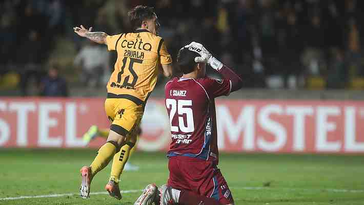 Coquimbo Unido en su regreso a la Copa Libertadores rescató agónico empate frente a Nacional de Uruguay