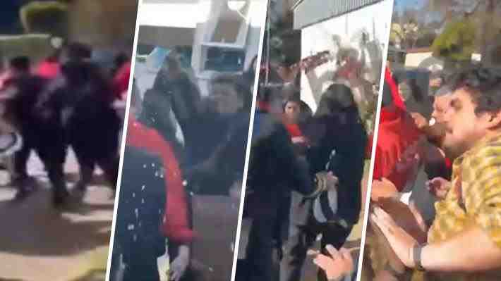 Las imágenes con que el Gobierno apunta a posibles responsables de agresión a Lincolao en la U. Austral