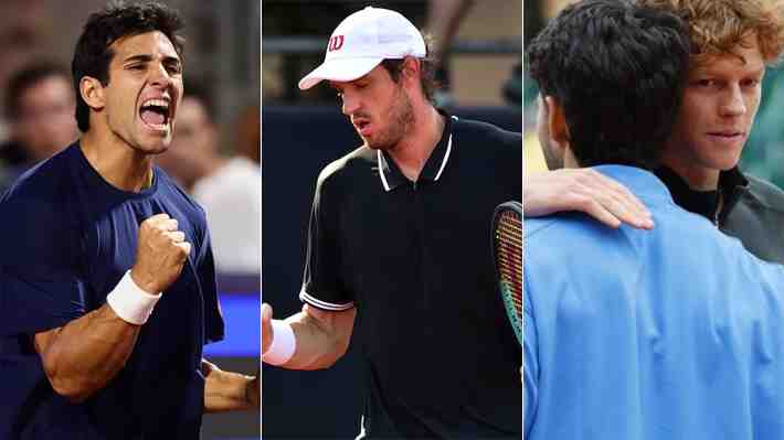 Ranking ATP: Garin da tremendo salto, Jarry y Barrios también suben; Tabilo cae y hay varios cambios en el top 10, incluido el N°1