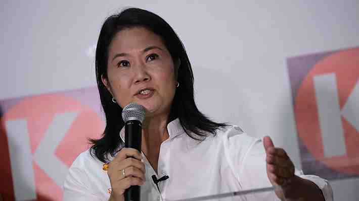 Keiko Fujimori celebra ventaja que la instala en segunda vuelta en Perú: “El enemigo es la izquierda”