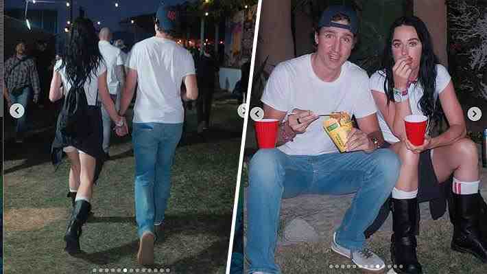 Relajados y festivos, Katy Perry y Justin Trudeau sorprenden al asistir juntos a Coachella