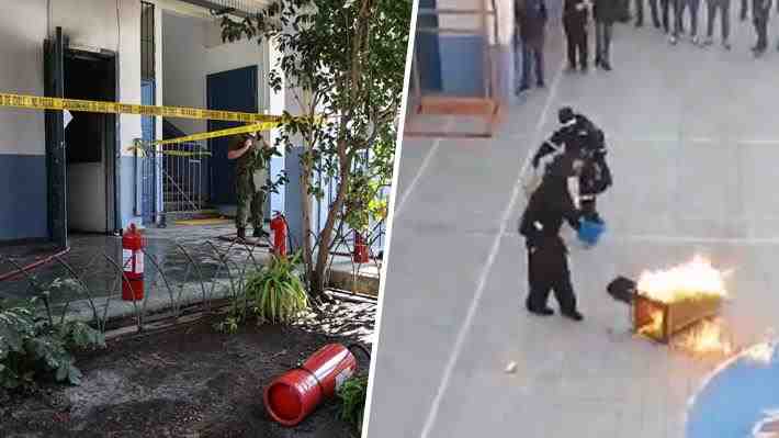 "Pago" a estudiante para atacar liceo: Denuncia de Bellolio agudiza debate y expertos dicen que violencia "está ahogando" las escuelas