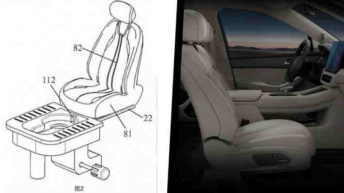 Fabricante chino de autos solicita patente para instalar inodoros accionados por voz