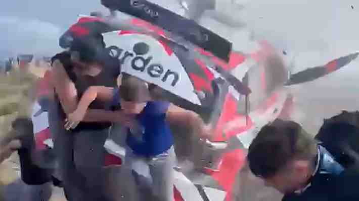 Fatal accidente en Rally de Argentina: Muere espectador después que piloto perdiera el control de su vehículo