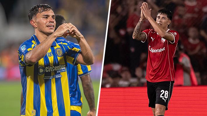 Fin de semana redondo para los chilenos en Argentina: Vicente Pizarro y Maximiliano Gutiérrez marcaron sus primeros goles