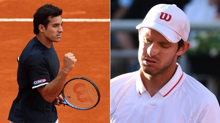 No hubo duelo de chilenos: Jarry se bajó antes de jugar y Garin venció al francés Blanchet para avanzar en la qualy del Masters de Madrid