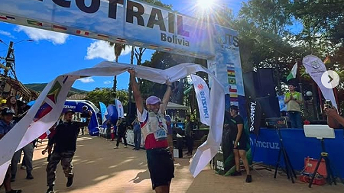 ¡Histórico! Patricio Bopp, ex concejal de Las Condes, corre más de nueve horas y es campeón sudamericano de carrera de montaña