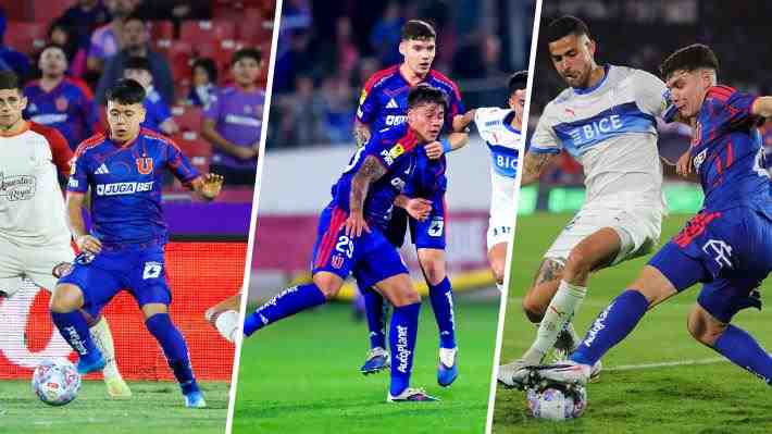 Los tres jóvenes que lideraron la apuesta más arriesgada de Gago en la U y guiaron el triunfo en el clásico universitario