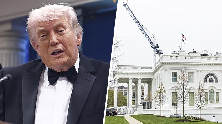 Tras tiroteo en cena, Trump pide desestimar la demanda contra la construcción de salón de baile en la Casa Blanca