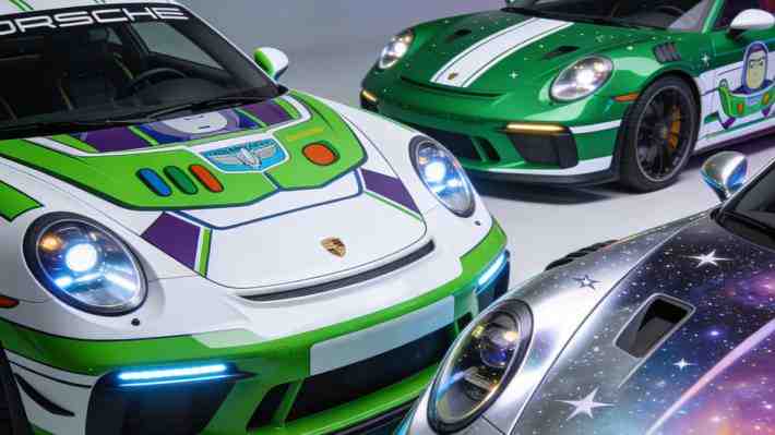 Porsche anuncia tres exclusivos 911 inspirados en los personajes de Toy Story 5