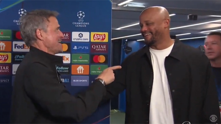 La contundente sentencia de Luis Enrique tras el partidazo PSG-Bayern y el llamativo momento que se viraliza entre DT's