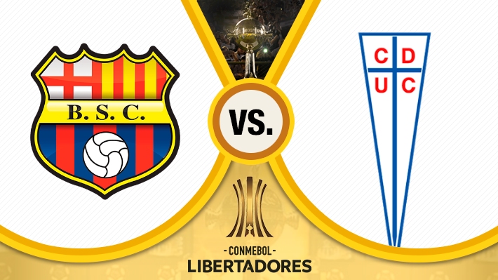 ¡En vivo! Universidad Católica visita a Barcelona de Ecuador por la Libertadores