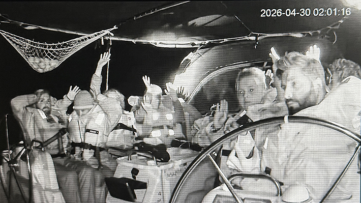 Israel intercepta al menos 15 barcos de flotilla Global Sumud que se dirige a la Franja de Gaza