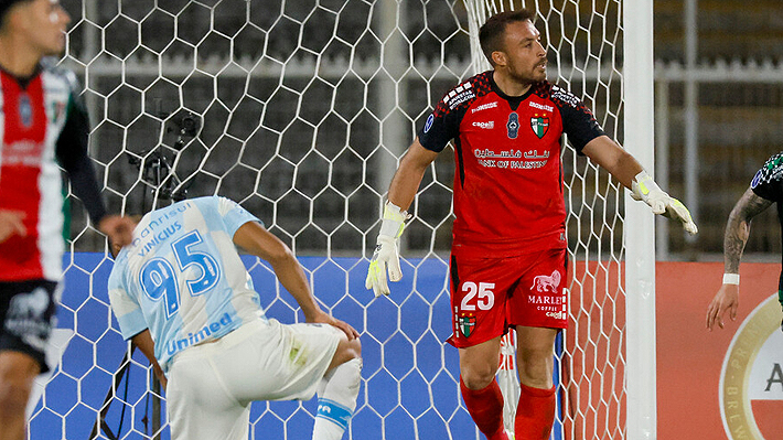 La explicación de "Zanahoria" Pérez y la revelación del DT de Gremio por la triple tapada de penal del portero de Palestino