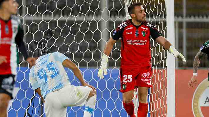 La explicación de "Zanahoria" Pérez y la revelación del DT de Gremio por la triple tapada de penal del portero de Palestino
