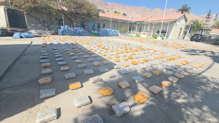 La mayor incautación en 25 años: Decomisan más de 4,6 toneladas de drogas en Antofagasta
