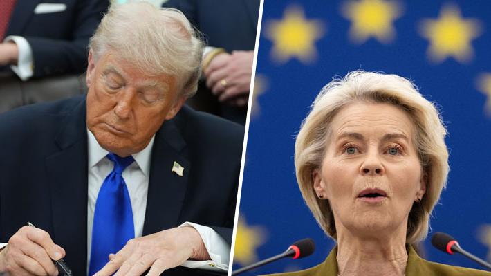 Trump acusa a la UE de violar el pacto comercial y elevará al 25% el arancel a los vehículos