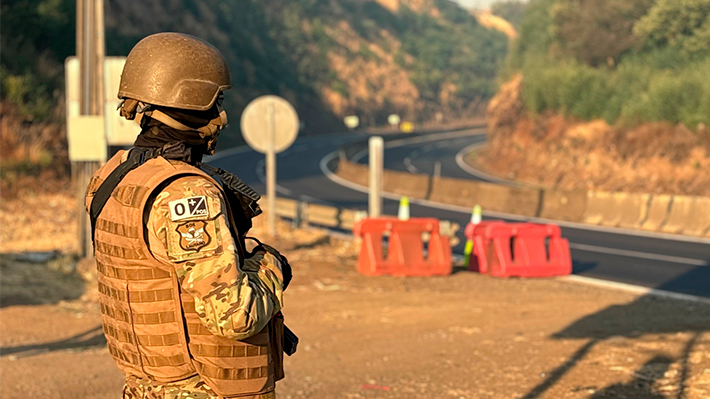 Hallan a conscripto que escapó de cuartel militar de Talca con fusil de cargo