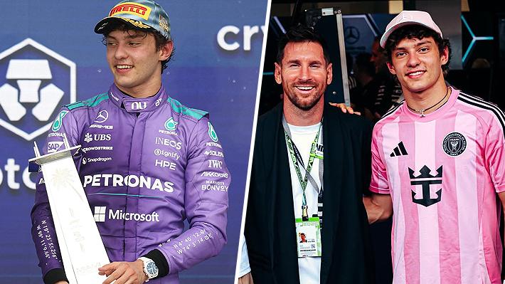 Antonelli no para en la F-1: Gana en Miami su tercera carrera seguida y se escapa como líder... Cómo quedó la tabla y el encuentro con Messi