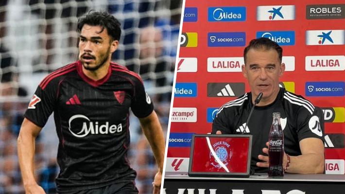 La imagen de Gabriel Suazo que indignó al técnico del Sevilla