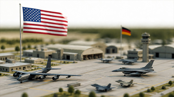 Cuáles son las principales bases militares de EE.UU en Alemania y cuál es su importancia