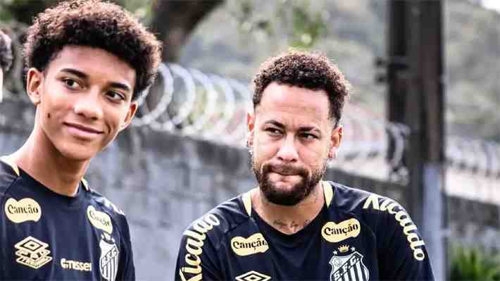 El escándalo entre Neymar y el hijo de Robinho que remece al Santos