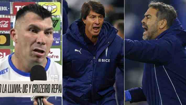 Gary Medel hace lapidaria autocrítica del juego de la UC y DT de Cruzeiro se lanza contra el árbitro: Las frases del empate por Libertadores