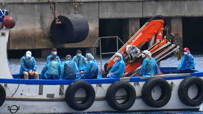 Más de 90 pasajeros: Cómo fue la jornada de evacuación del crucero con brote de hantavirus
