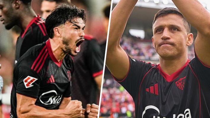 "Demostró aún más compromiso", "Póngalo siempre": Los elogios en España para Gabriel Suazo y Alexis Sánchez tras triunfo clave del Sevilla