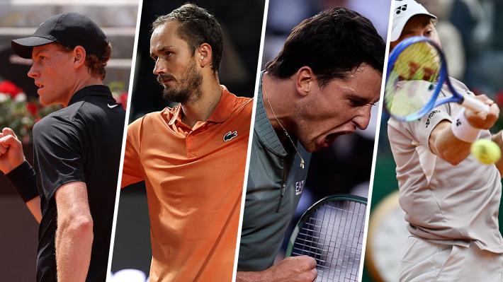 ¿Alguien podrá parar a Jannik Sinner? Cómo quedaron las semis del Masters de Roma y cuándo se juegan