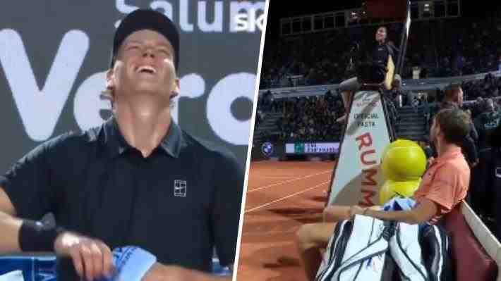 Vómitos y calambres de Sinner, queja de Medvedev a la jueza de silla: Mira lo que pasó en la suspendida semifinal del Masters de Roma