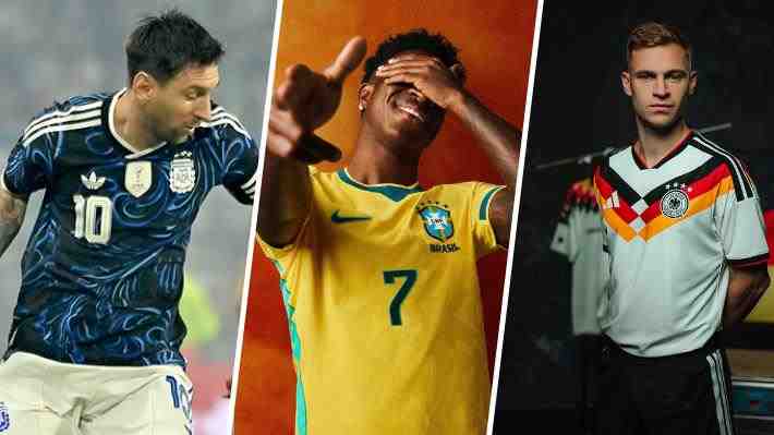 Así son las camisetas de las selecciones que disputarán el Mundial 2026
