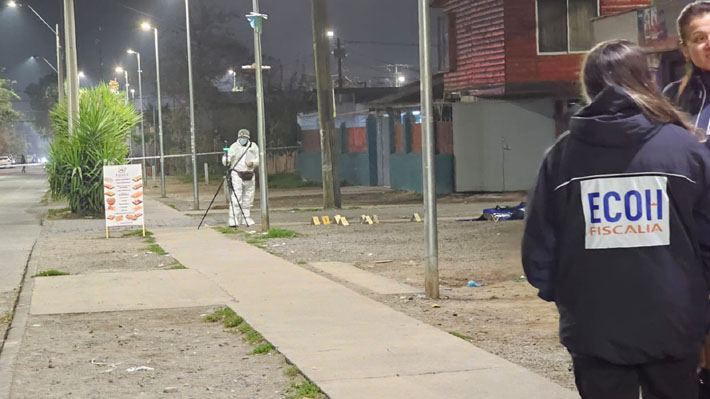 Balacera en Pedro Aguirre Cerda deja un muerto y una mujer herida fuera de riesgo vital