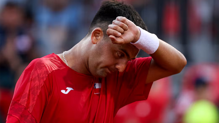 Tomás Barrios cayó en un clima de Copa Davis y se fue eliminado en segunda ronda de qualy de Roland Garros