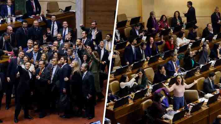 "Una luz al final del túnel" vs. "día negro": Las reacciones de oficialismo y oposición tras despacho de Reconstrucción
