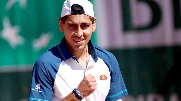 Alejandro Tabilo arrolla a Kamil Majchrzak, 78 del mundo, y avanza a segunda ronda de Roland Garros