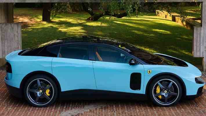 Fotos: El primer auto eléctrico de Ferrari decepciona y la gigante italiana se hunde en la bolsa