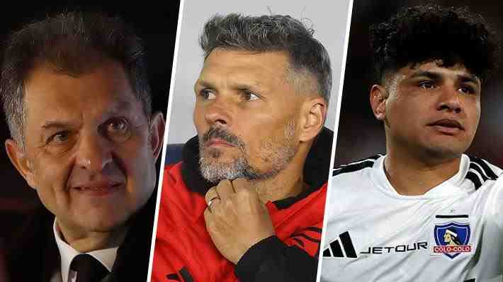 Aníbal Mosa aborda continuidad de Fernando Ortiz en Colo Colo y cuenta que se hará una "evaluación" de Claudio Aquino
