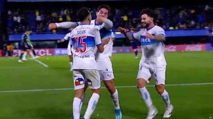 Mira el gol de Clemente Montes con que la UC le ganó a Boca Juniors por la Copa Libertadores