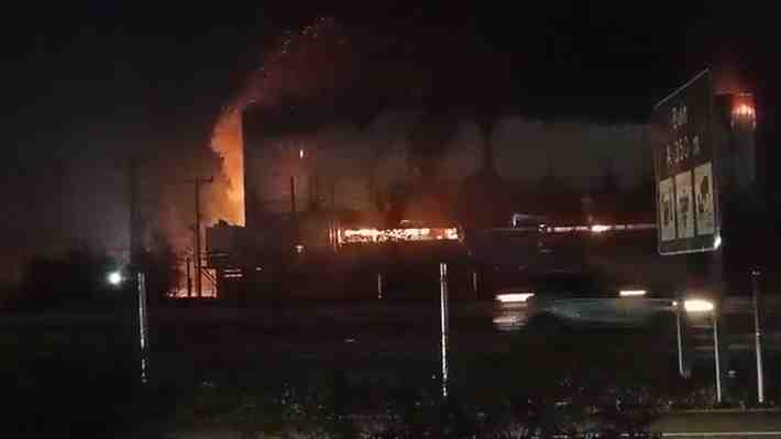 Incendio en Buin: Casi 100 viviendas fueron evacuadas de forma preventiva y se habilitó un albergue
