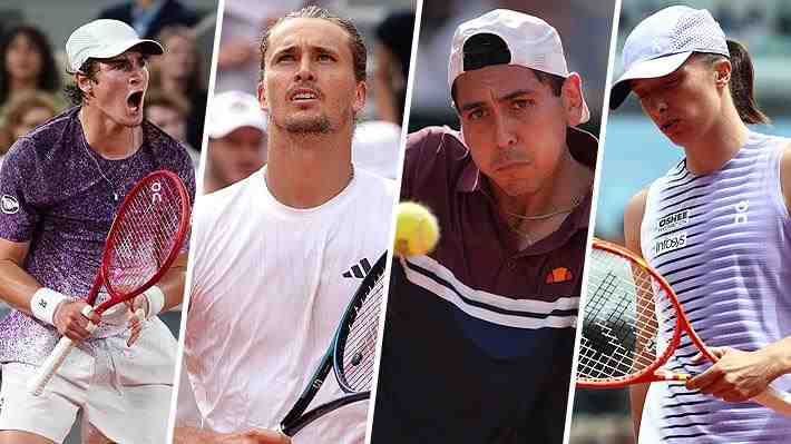 Cómo van los cuadros de Roland Garros, lo que falta de octavos con Tabilo incluido y la gran sorpresa en la rama femenina