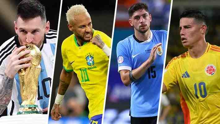 Sorpresas, ausencias y polémica... Zoom a las nóminas de Argentina, Brasil, Uruguay, Colombia, Ecuador y Paraguay para el Mundial