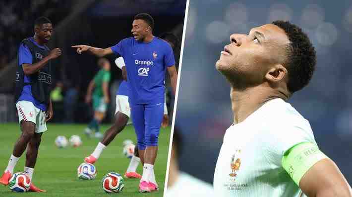 Rumores de quiebre con Mbappé en la mira... Las tensiones aumentan en el camarín de Francia antes del Mundial