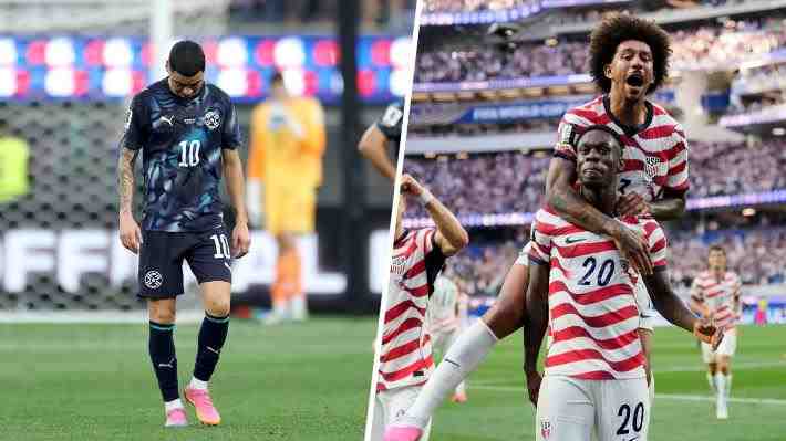 El anfitrión Estados Unidos golea a un Paraguay irreconocible y arranca con todo en el Mundial