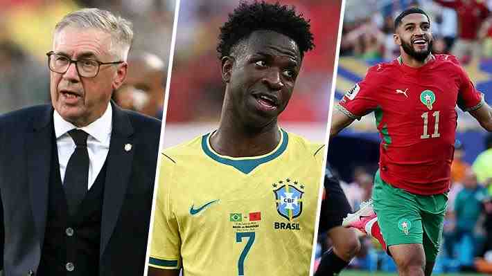 La sincera reflexión de Ancelotti tras el empate de Brasil en el Mundial, la fuerte queja de Vinicius y la decepción de la figura de Marruecos