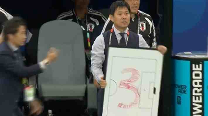 El curioso método de Hajime Moriyasu, DT de Japón, que ya es viral en el Mundial