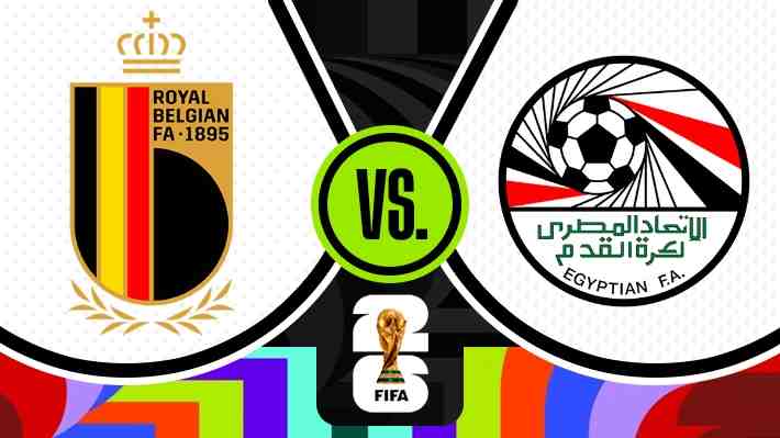 ¡En vivo! Bélgica y Egipto abren el Grupo G del Mundial