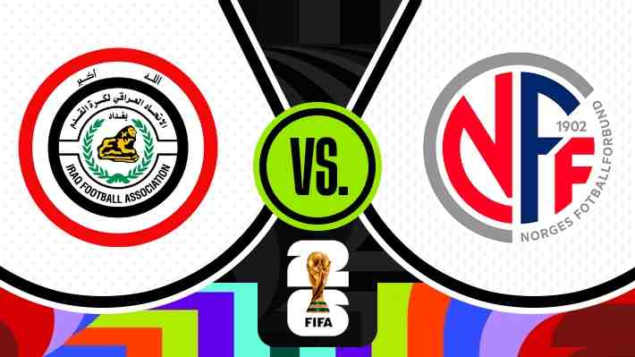 ¡En vivo! Irak juega contra la Noruega de Erling Haaland en el Mundial
